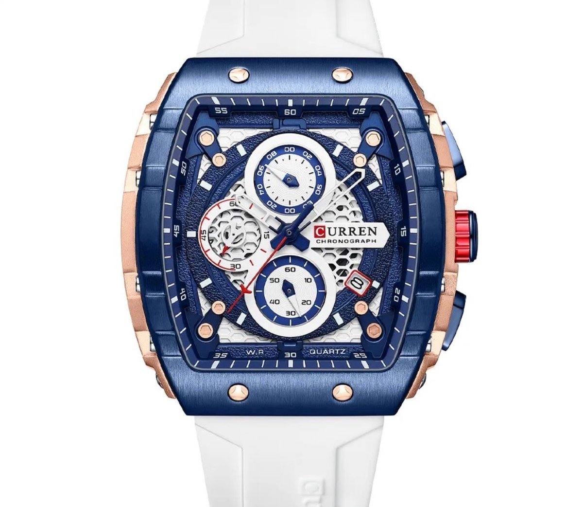 Curren 8442 Herenhorloge - Luxe Quartz Horloge, Waterbestendig, Stijlvol en Duurzaam