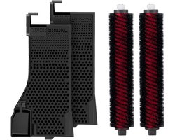 Geschikt voor Roborock S7 MaxV Ultra/S7 Pro Ultra - Filter & Borstelrol Set - wasbaar, herbruikbaar (4 stuks)