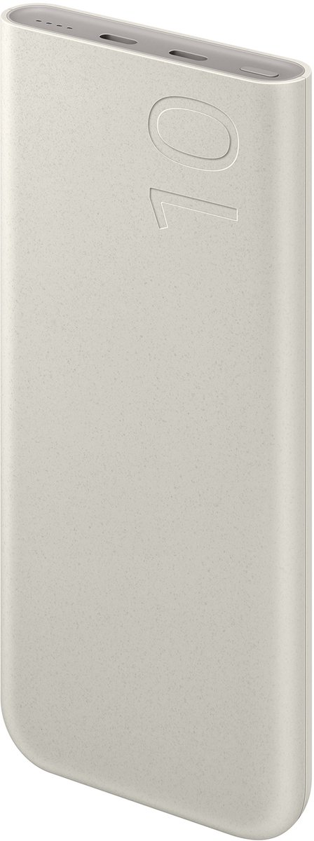 Bol.com Samsung Fast Charge Duo Powerbank - 25W - USB-C - 10.000 mAh - Beige aanbieding