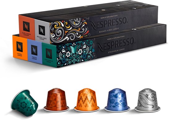 Nespresso koffiecups Lungo Original 50 pack