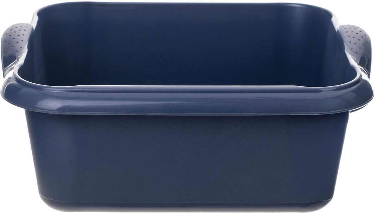 Ognes rechthoekige kom 18L blauw