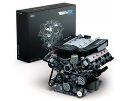 Nifeliz V8 Motorblok Bouwpakket - 2725 onderdelen - voor volwassenen en jongeren - Technisch auto bouwset – Detaillistisch Modelbouwpakket – Displaymodel voor Volwassenen en Verzamelaars - bouwpakketten volwassenen