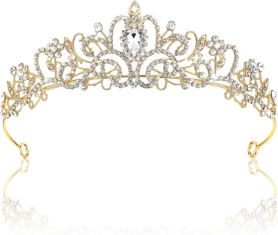 EVER FAITH Vintage Art Deco Oorbellen Strass Kristal Emaille Bloem Lood Kroonluchter Oorbellen, Kristal, Geen edelsteen