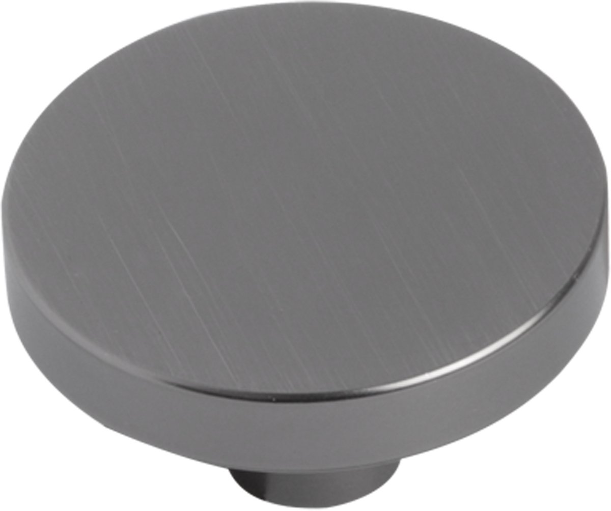 Differnz Amsterdam knop - 40 mm - gun metal