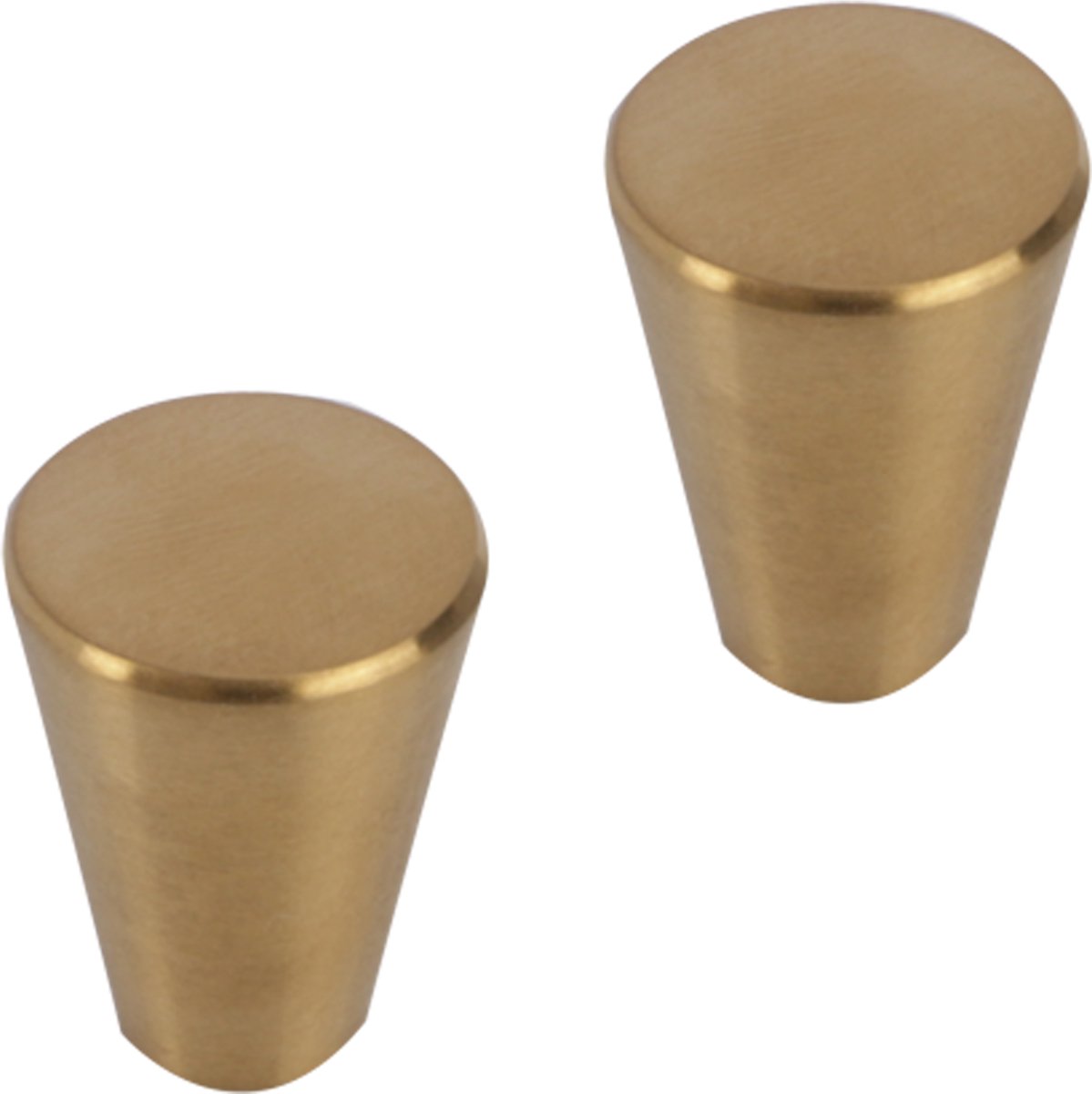 Differnz Rotterdam knop - 20 mm - goud