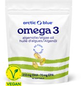 Arctic Blue - Omega 3 Algenolie Capsules - 420 mg DHA + 140 mg EPA - 45 doseringen - Vegan Keurmerk