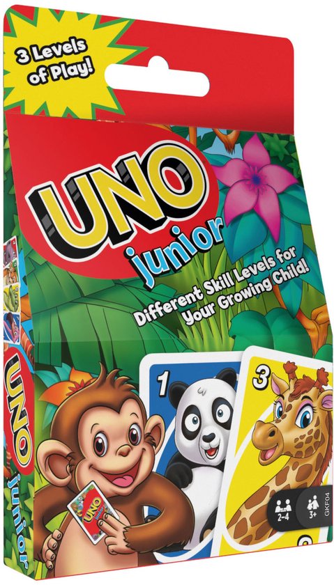 Foto: Mattel games uno junior 2 0 kaartspel