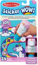 Melissa & Doug - Sticker WOW! Activiteitenboek - Met stickerstempel Unicorn