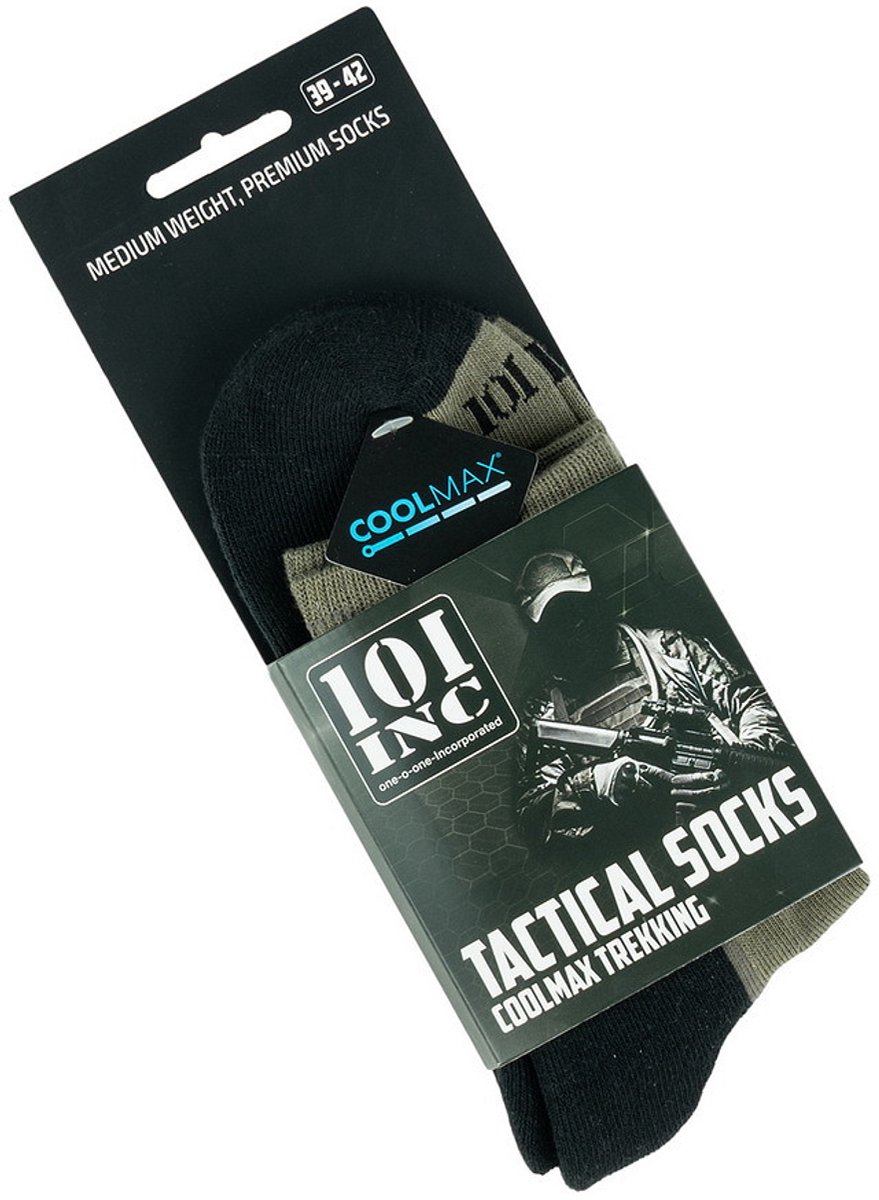 Coolmax trekking sokken – 43-46 sokken Zwart