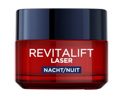 L’Oréal Paris Revitalift Laser anti-rimpel nachtcrème - Anti-Rimpel met Vitamine C, Hyaluronzuur & Pro-Retinol - 50ml