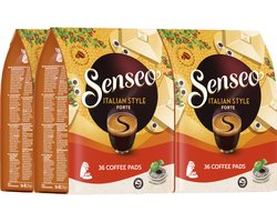 Senseo Italian Style Forte Koffiepads - 4 x 36 pads