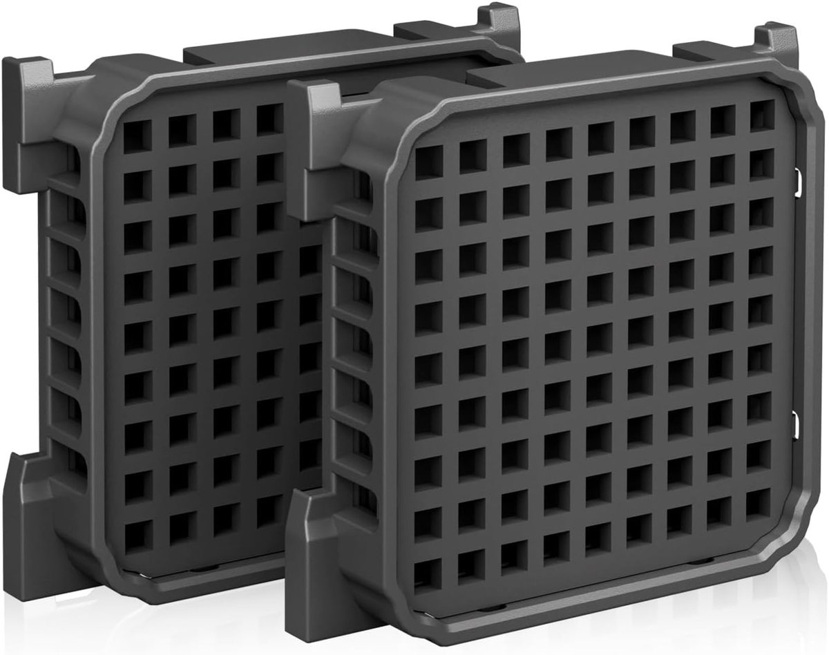 FilterBase® Frisse Luchtfilter Voor Liebherr Koelkast, 2 Stuks Actieve Koolfilter Compatibel Met 9096989 9882460 988246000 En 7440021 00 1734618908
