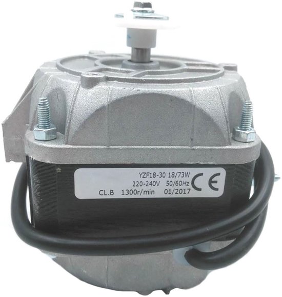 73W Condenser Fan Motor, YZF18-30 Fridge Freezer Motor Heat