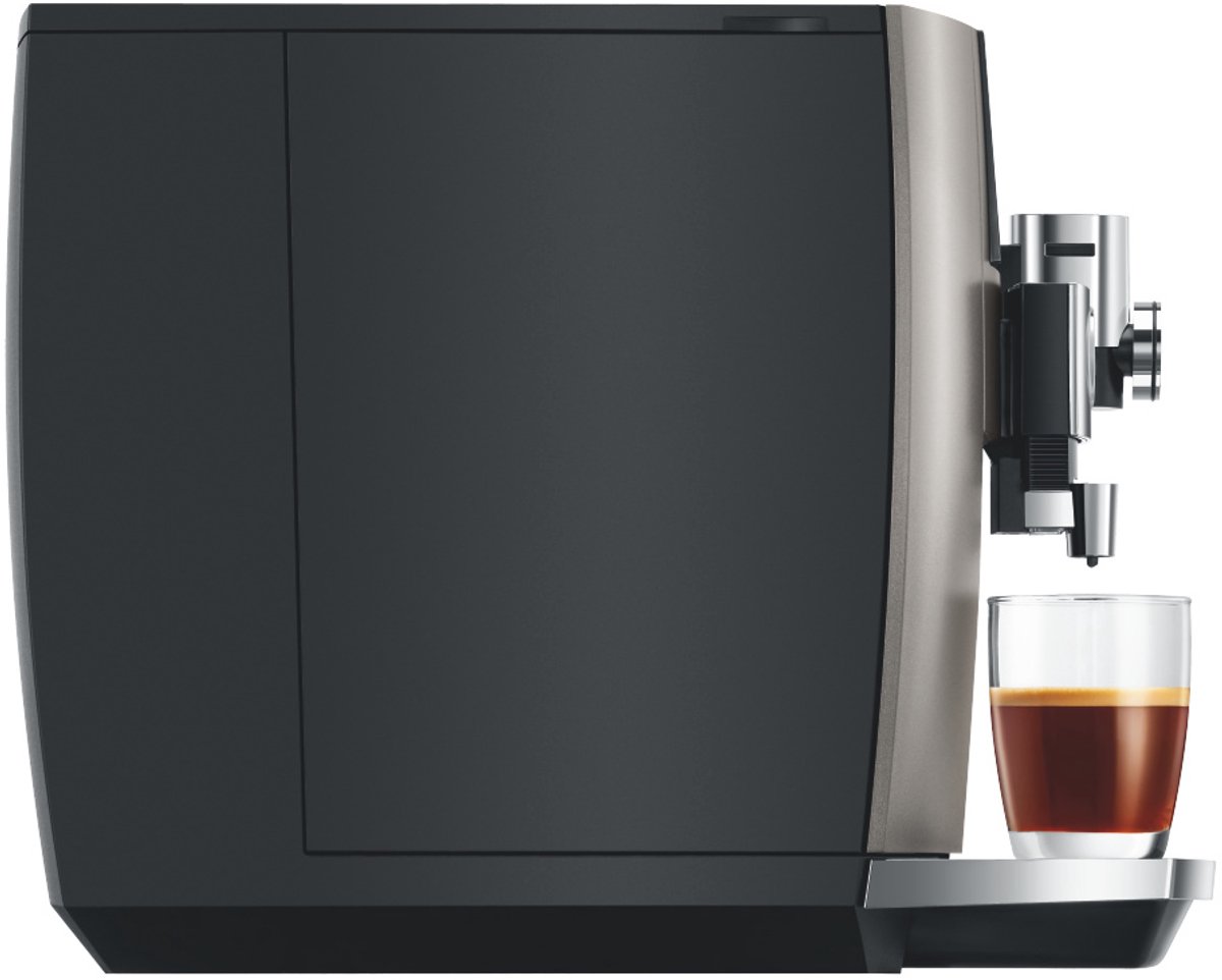 JURA J8 Midnight Silver: premium volautomatische espressomachine met Sweet Foam thumbnail 2