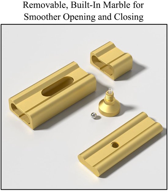 Deurboutsloten 80 mm aluminiumlegering schuifbout vergrendeling lijm gemonteerde schuifsloten huisveiligheid deurslot voor hout, metaal, glas en meer (zwart) van AIHYING — afbeelding 3
