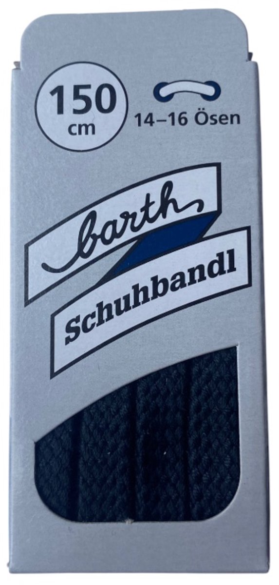 Veters - Blauw - Platte - 150 CM  (Barth)