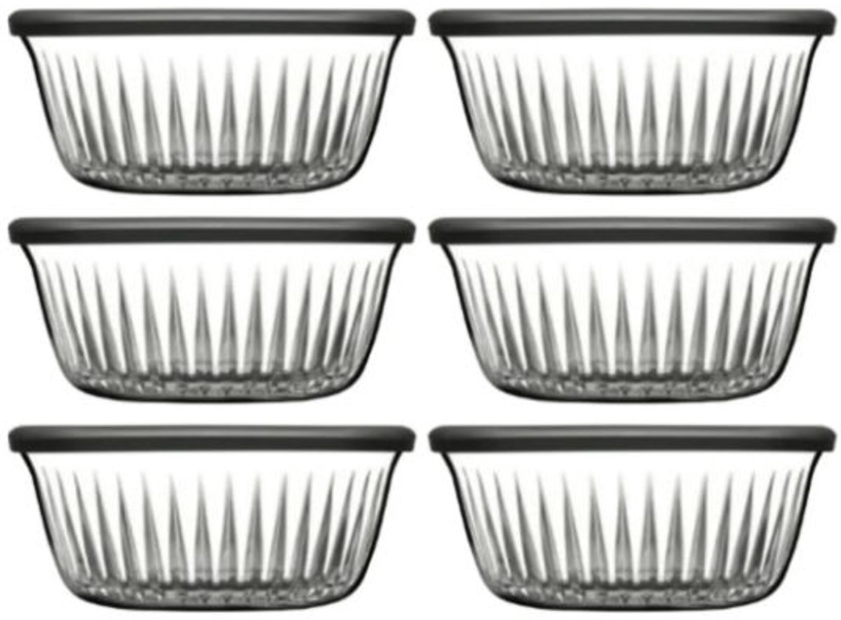 Pasabahce Frezya 530146 - Schaal Met Deksel - 175 ml
