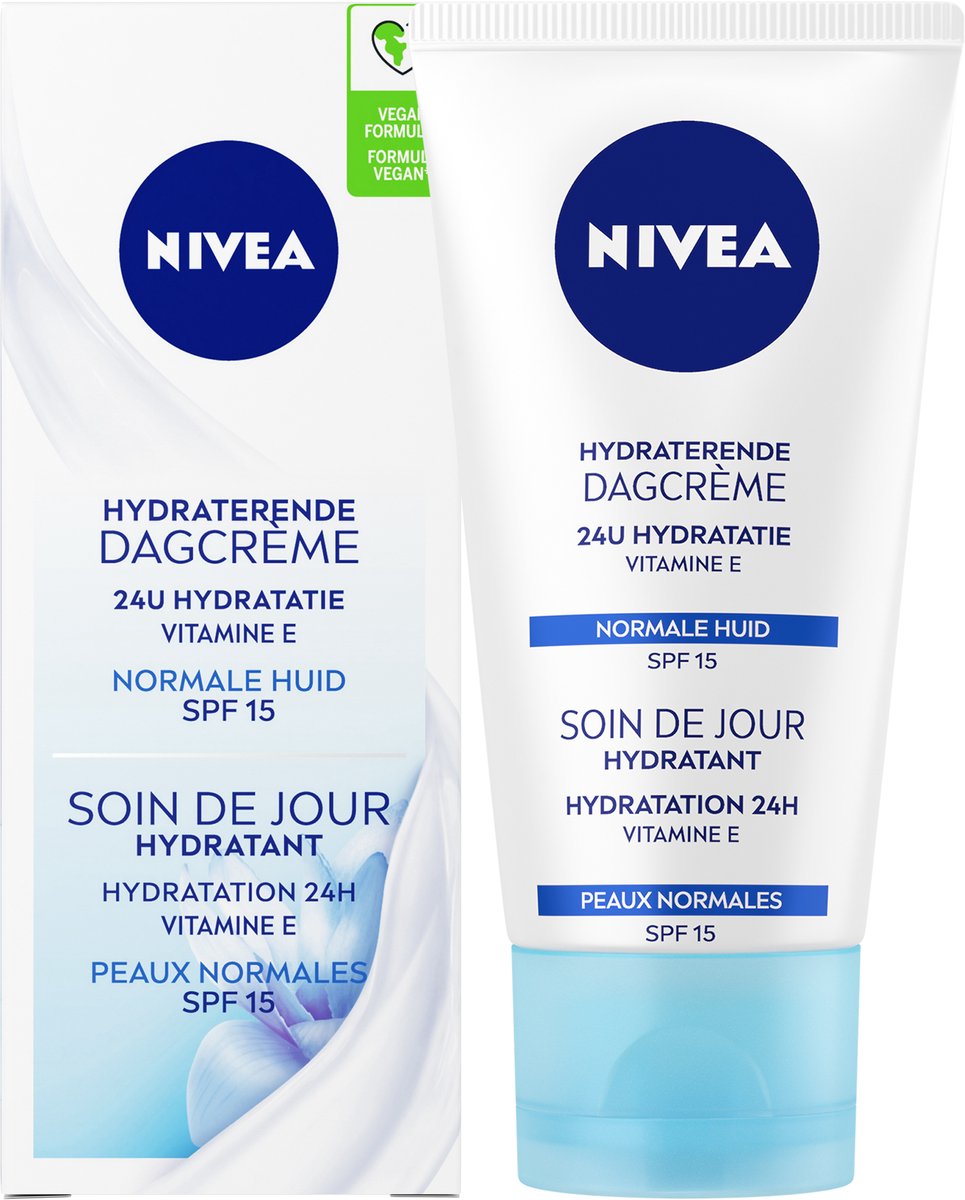 NIVEA Essentials Hydraterend Normale tot Gemengde Huid SPF 15 - 50 ml - Dagcrème