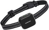 Mini collier anti-aboiement Vulpes Pets ® - Collier de dressage sans choc et respectueux des animaux - pour petits Chiens - Étanche - Rechargeable - Vibration et Audio - Incl. Livre électronique