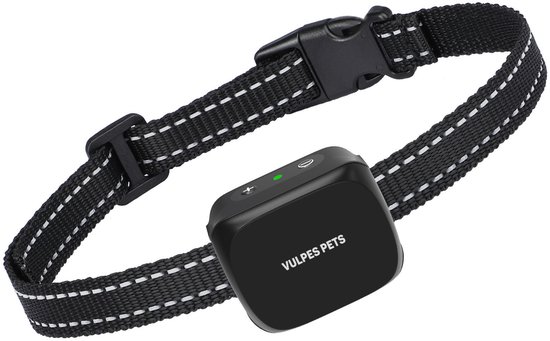 Vulpes Goods® Anti Blafband Mini - Opvoedingshalsband Zonder Schok - Anti Blaf Apparaat voor Kleine Honden - Waterdicht - Oplaadbaar - Vibratie en Audio