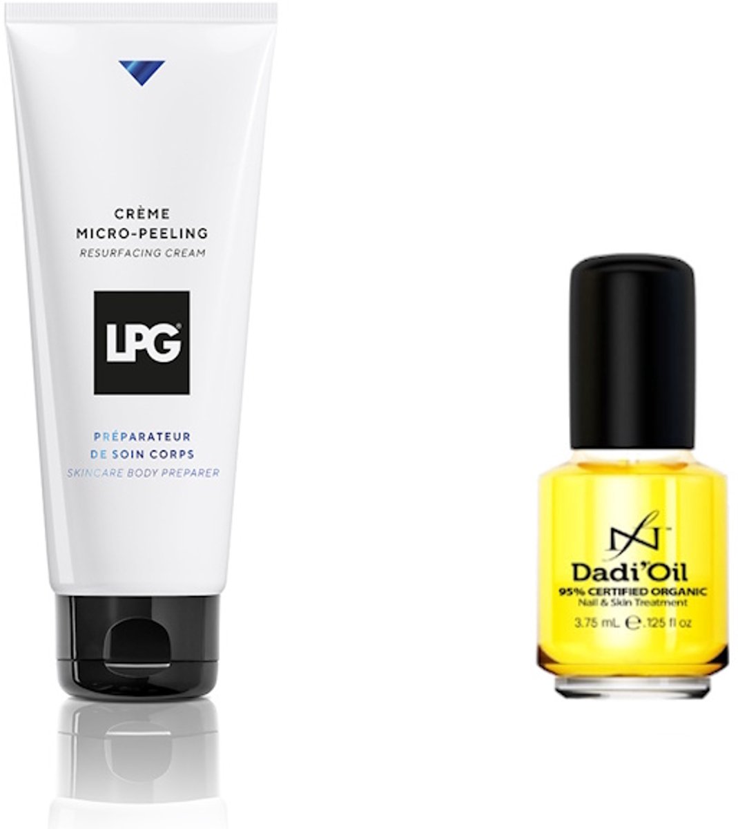 LPG + FN - huidverzorging - micro-peeling + dadi oil - 1x200 ml + 1x3,75 ml