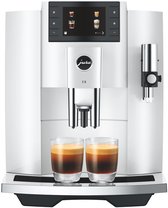 Bol.com JURA - Volautomatische espressomachine - E8 Piano White (EC) aanbieding