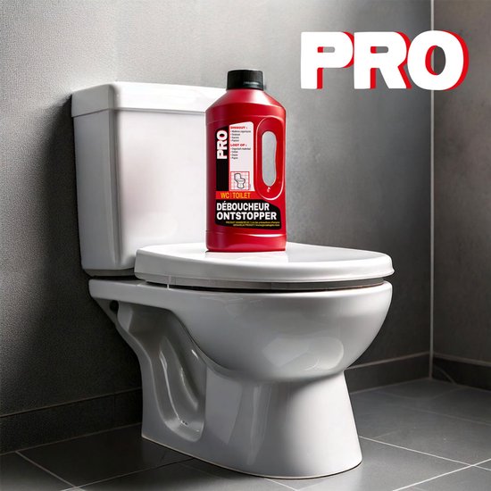 PRO - Toilet ontstopper - Krachtig en ultra-efficiënt - 1L