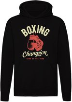 Boxing Champion Hoodie - unisex - boksen - vechtsport - kickboksen - bokshandschoenen - bokser - trui