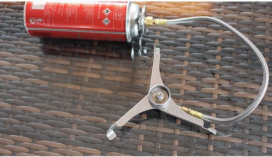 Gasflesadapter, gasadapter Outdoor mini-lange cilinder gasconversieadapter voor kamperen en wandelen van Merkloos — afbeelding 2