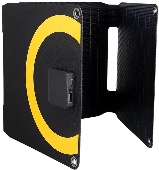 WakaWaka Solar 20 - opvouwbaar zonnepaneel 20W - 3 panelen van WakaWaka — afbeelding 2