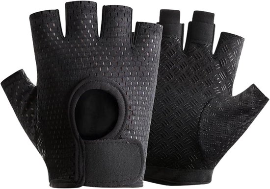MACCIAVELLI® Fitnesshandschoenen voor dames en heren, trainingshandschoenen voor krachtsport, krachttraining, bodybuilding, gymhandschoenen, fitnesshandschoenen