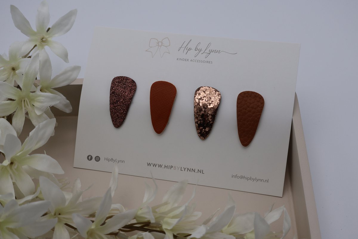 HipByLynn - Antislip haarspeldjes baby - Antislip haarspeldje - Antislip speldje - Dunne haartjes - Lola - Eerste haarspeldje - Baby haar
