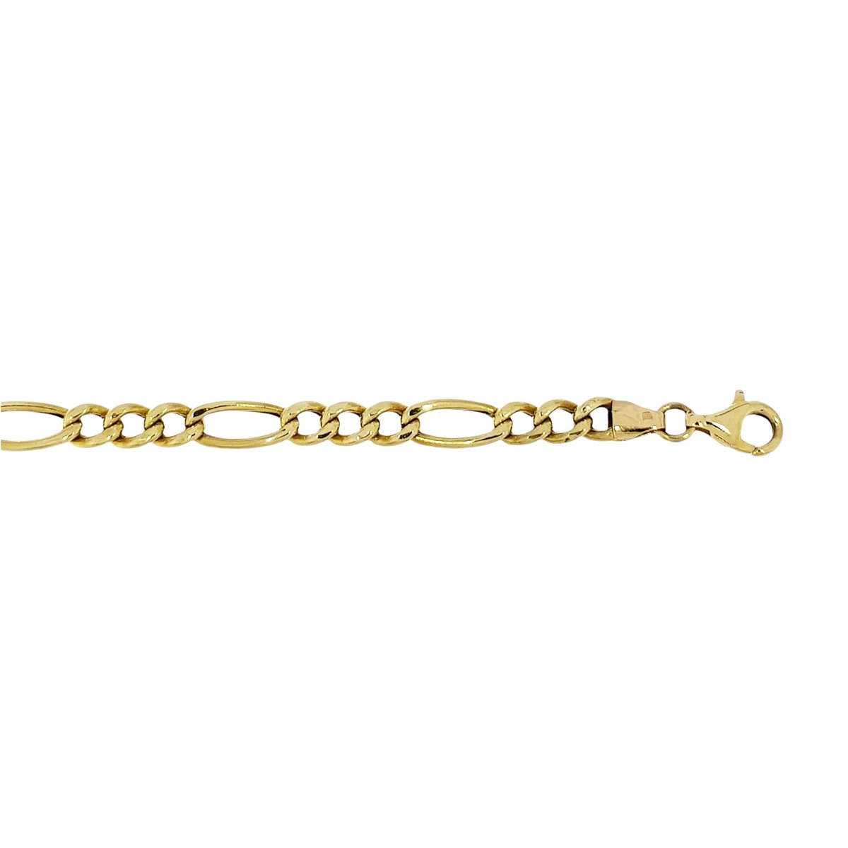 Gouden Figaro Ketting 5.5 mm 47 cm 14 karaats