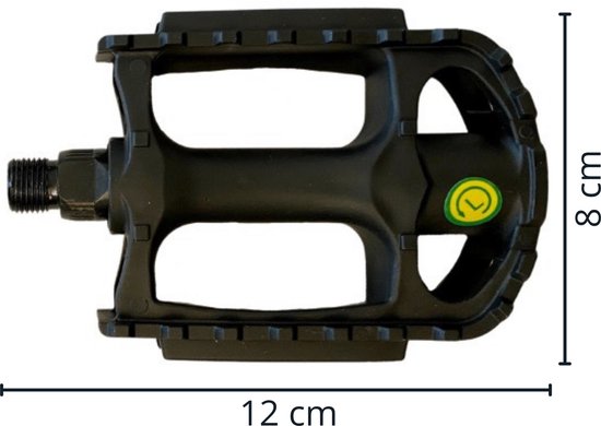 Fietspedalen - Anti-Slip Fietspedalen Set met Reflectoren - Zwart - Set Fiets Pedalen Pedaal - Mountainbike Sport - Fietstrappers - Losse Trappers - 2 STUKS — afbeelding 3