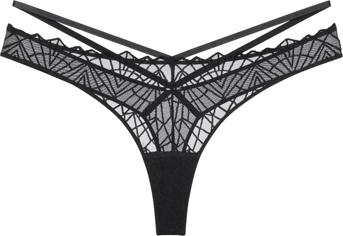 Triumph That Night In Vegas String Dames Onderbroek - ZWART