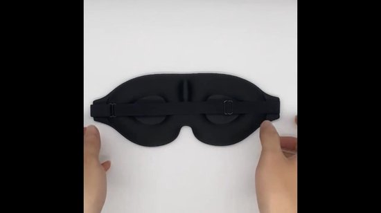 Holy Sleep Mask - Slaapmasker - Slaapmasker voor Zijslapers - 3D Slaapmasker - Slaapmasker voor Vrouwen & Mannen - Comfortabel Traagschuim - Zero Pressure Eye Mask - Zwart