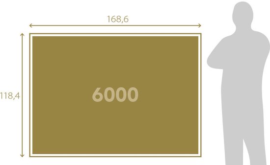 Clementoni High Quality Collection 36528 puzzle Jeu de puzzle 6000 pièce(s) Ville