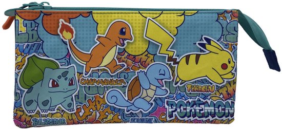 Pokemon – Etui – 3 vakken
