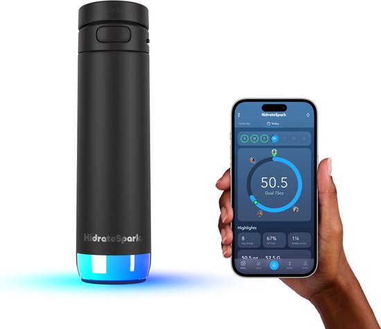 Hidrate Spark PRO 2 Straw – slimme waterfles – 620ml