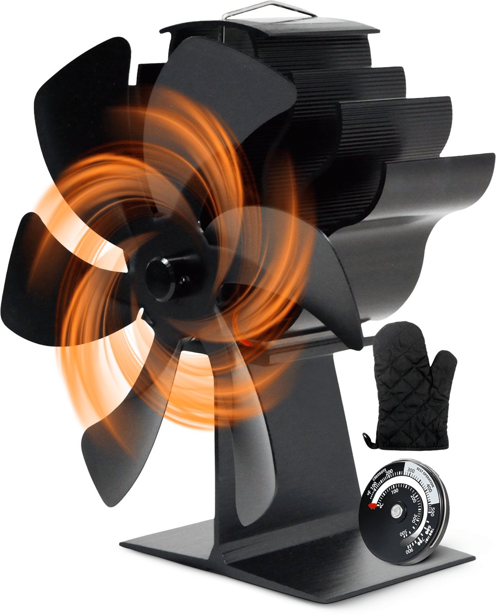 Vulpes Goods® Tech - Kachelventilator