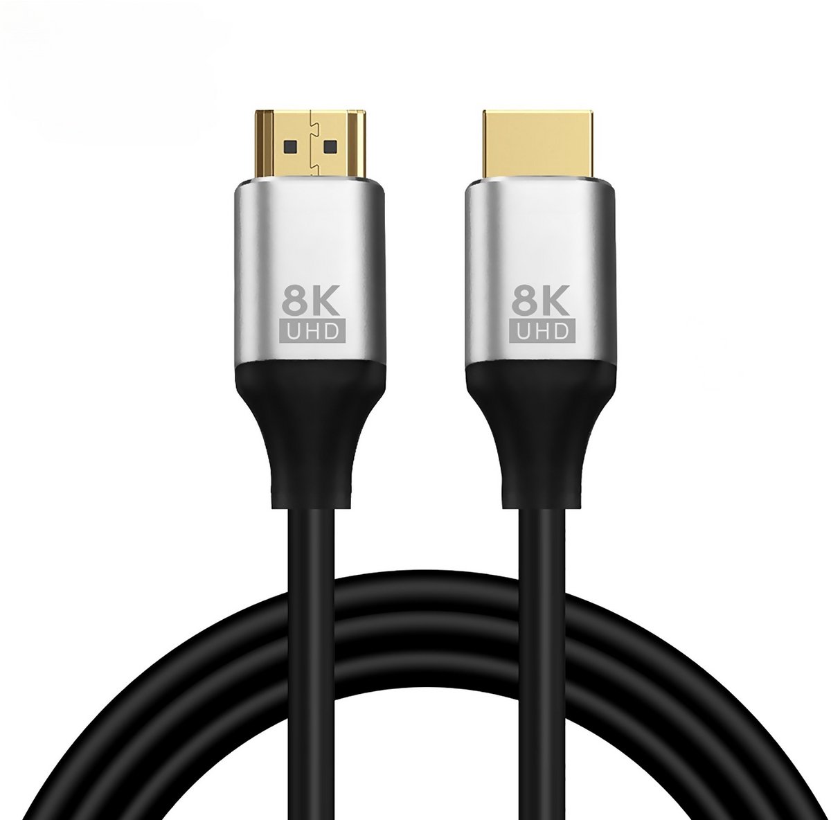 Nereb – 8K UHD Kabel – 2 Meter – Geschikt voor HDMI-aansluitingen – 60Hz – 48Gbps Bandbreedte
