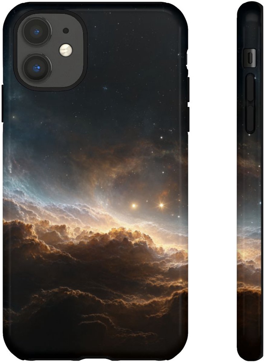 Kosmische Nevel en Sterren – Telefoonhoesje Geschikt voor iPhone 11