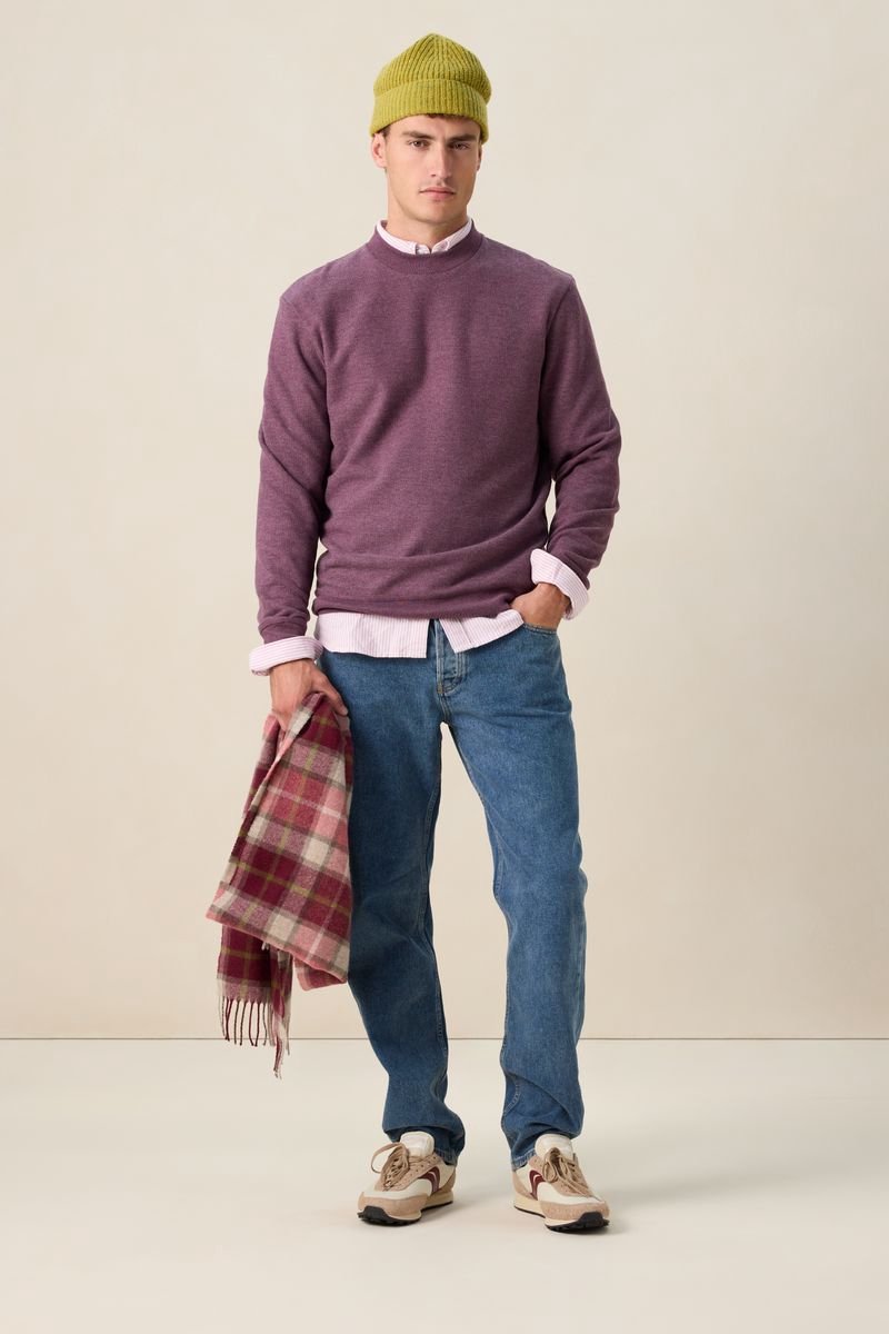 Sissy-Boy - Donkerpaarse sweater