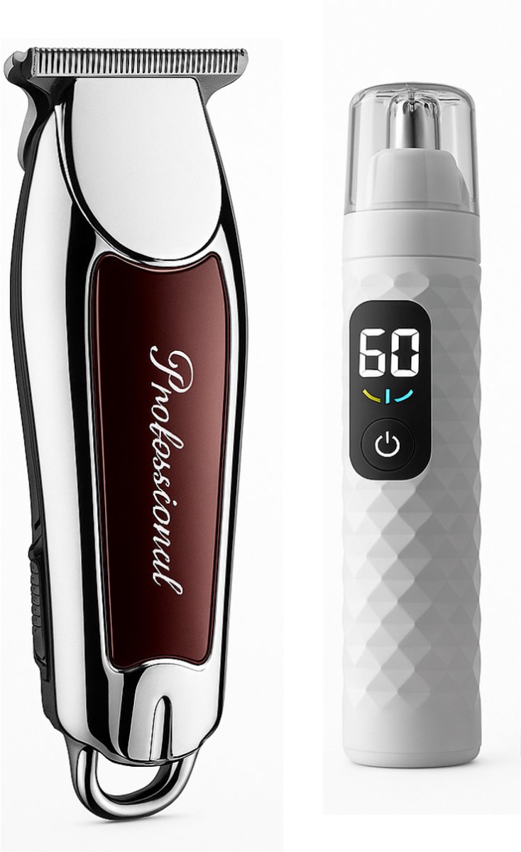 Professionele Tondeuse - Draadloze Tondeuse - Tondeuse Mannen - Tondeuse hoofdhaar - Haartrimmer - Tondeuses - Trimmer Mannen - Complete Set