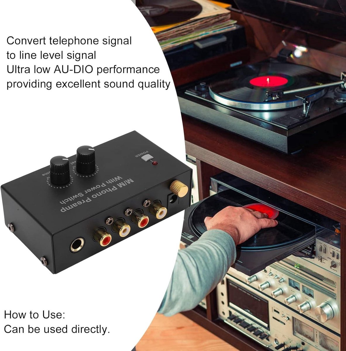 Tot 20 EUR - Phono-voorversterkers / Hifi-ontvangers
