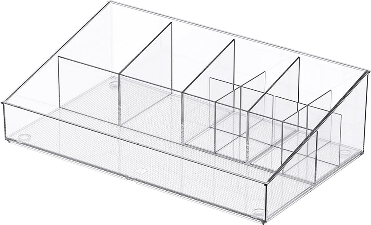 So Clever x Vacane Make up Organizer Display 30.5 cm X-large - Transparant - BPA-vrij