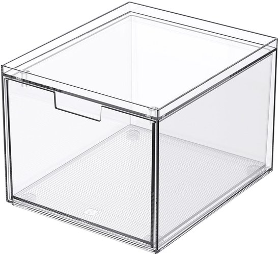 Tiroir de rangement empilable So Clever x Vacane 15,2 cm, modèle Medium - Empilable | Sans BPA