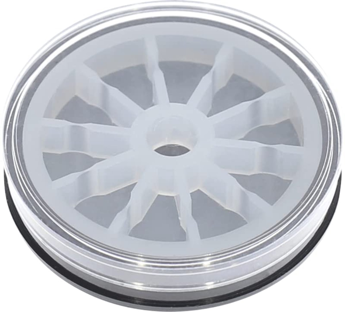 KD89 Horotec MSA17.585-35 Horlogemaker levert kunststof doos met 10 compartimenten Ø35mm Swiss Made