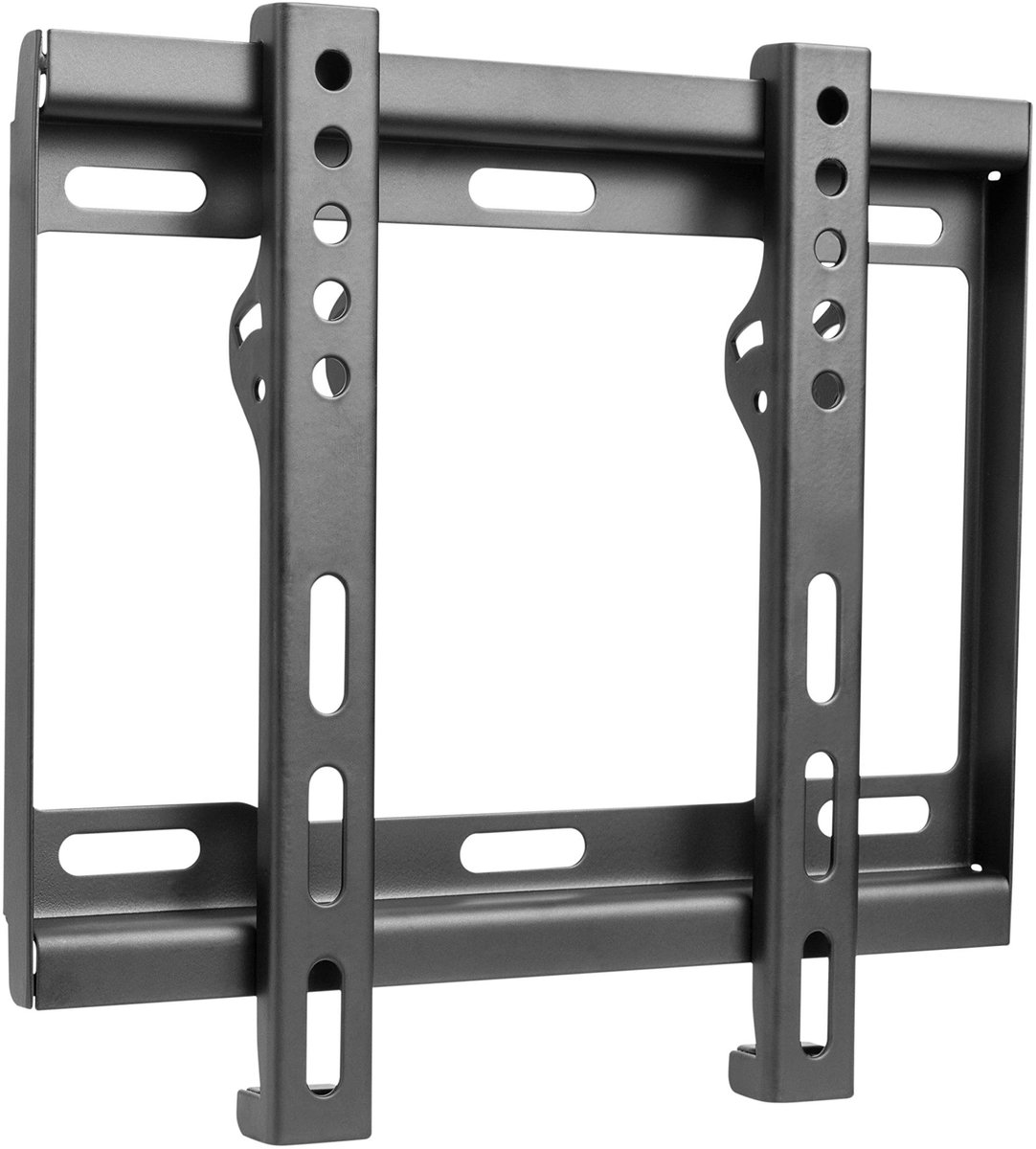RICOO TV muurbeugel vast voor 23-42 inch TV beugel plat ultraslanke TV beugel voor aan de muur F0722 universele muurbeugel slimme OLED gebogen TV beugel tot 40 kg & VESA 200 x 200 mm