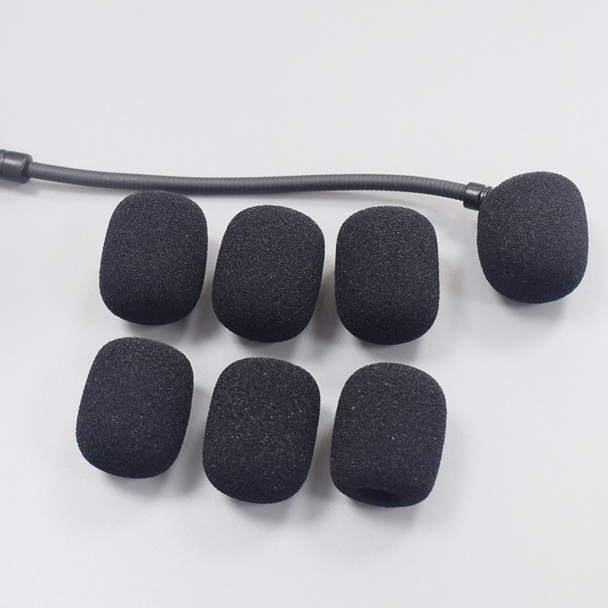 6-pack mini-microfoonhoezen